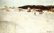 A Winter Day in Norway, Frits Thaulow